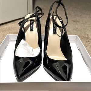Nine West Black Patent Leather Women's Shoes